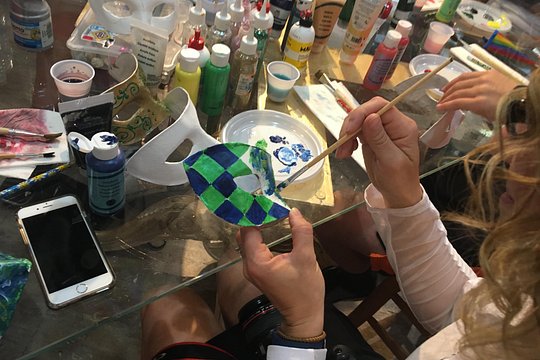 Venice Mask Workshop Class — bilde 2