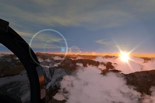 F / A-18 fighter jet flight simulator in Zurich — billede 5