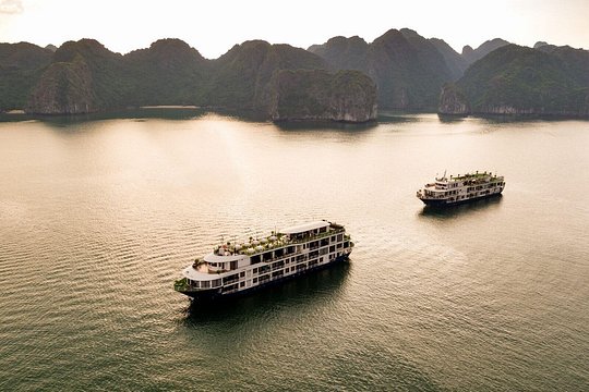 FULL package - 3D2N on 5* Luxury Cruise explore Lan Ha Bay and Halong Bay — photograph 2