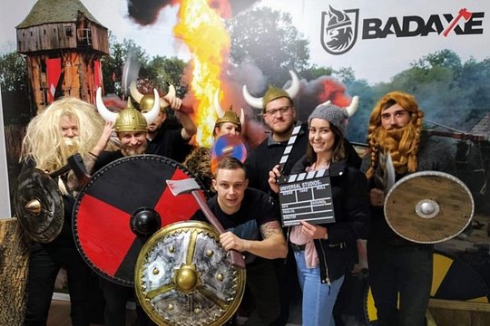 Axe Throwing In Bad Axe Krakow — fotografia 3