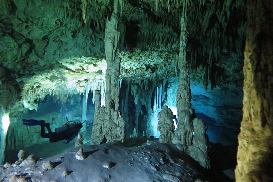 Cenotes diving Dos Ojos and The Bat Cave — photograph 2