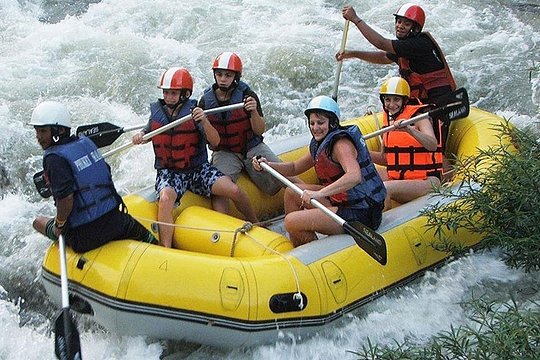 Rafting 5 km, ATV 30 Mins, Fly Fox and Jungle Tour From Phuket — صورة 4