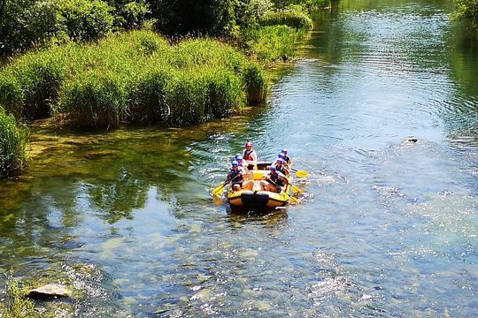 Rafting in a small group with caving & cliff jumping,free photos & videos — photograph 2