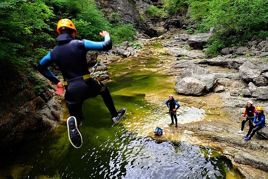 Canyoning in Almbach with a state-certified guide — photograph 2