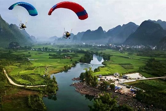 Yangshuo Parasailing Experience Ticket — photograph 5
