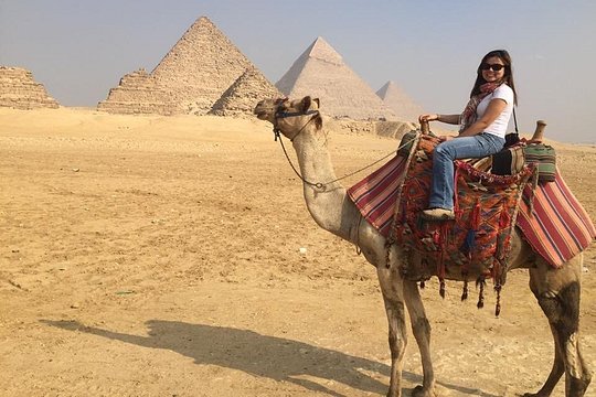 Guided Private Trip Giza pyramids ,Sphinx ,Cairo tower & Nile felucca Boat ride — photograph 5