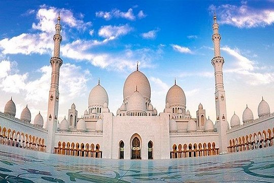 Visit Abu Dhabi Grand Mosque From Dubai — billede 3