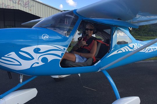 Private flight, in a light plane over the Polynesian motus from Raiatea — foto 3