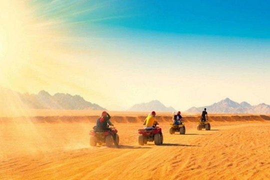 Hurghada Shore Excursion: Quad Biking in the Egyptian Desert from Hurghada — photograph 5