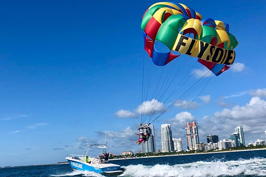 Fly South Beach Via Flysobe Parasail — photograph 2