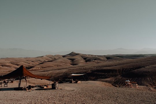 Agafay Desert Sunset Camel Ride from Marrakech & Moroccan Tea — photograph 3