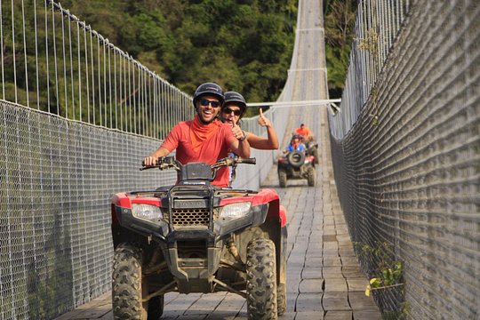 Combo Jorullo Bridge ATV, Zip Line, Mules — photograph 5