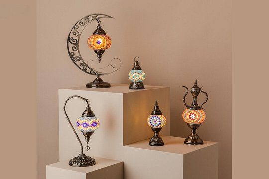 Mosaic Art Classes Melbourne: Turkish Lamp Workshop — photograph 3