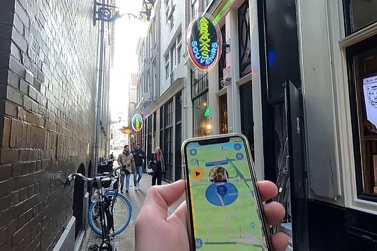 Coffeeshops GPS App Walking Tour Mobile Game — photograph 4