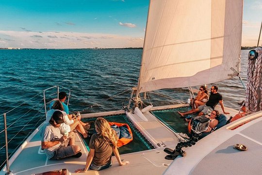 Sunset Catamaran Sail in Cocoa Beach — photograph 2