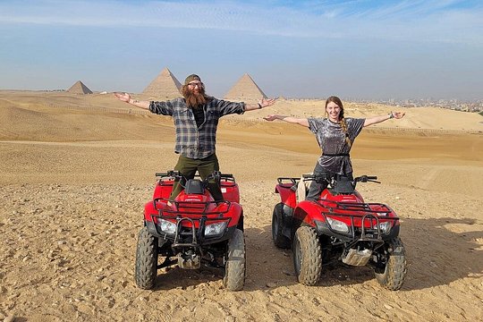 Cairo: Fun At The Great Pyramids with Quad Bike & Camel Ride — photograph 2