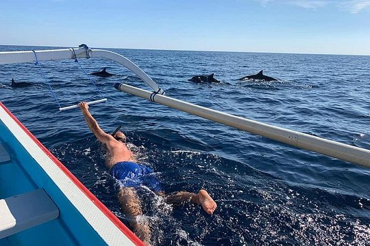 Bali Swim with Dolphins & Watching Sunrise, Gitgit Waterfall — photograph 2