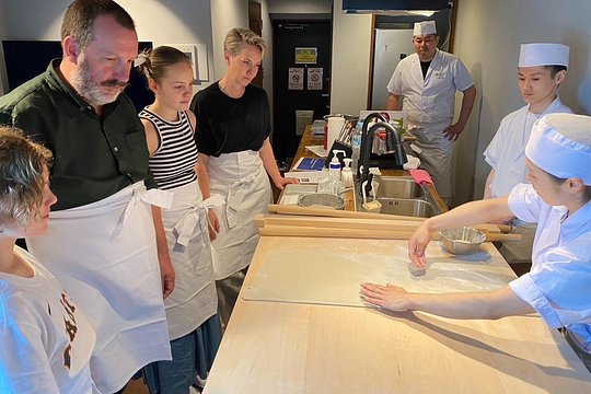 Soba Buck Wheat Noodles Making Experience — photograph 5