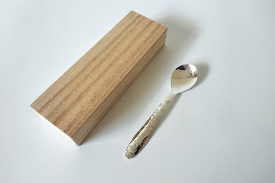 Pure Silver Spoon Making Workshop in Kyoto — photograph 2