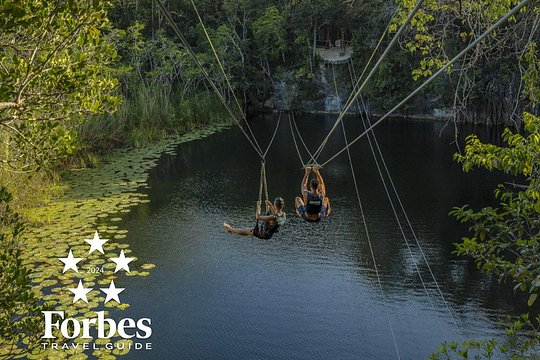 4-in-1 Cenote Tour Guided Experience with Breakfast, Lunch & Wine — foto 3