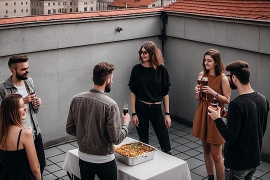 Rooftop BBQ Mingle — photograph 4