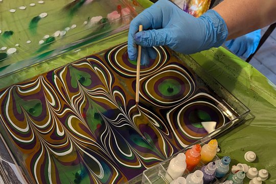 Marbling Art Experience: Choose from 7 different Project Options — billede 3