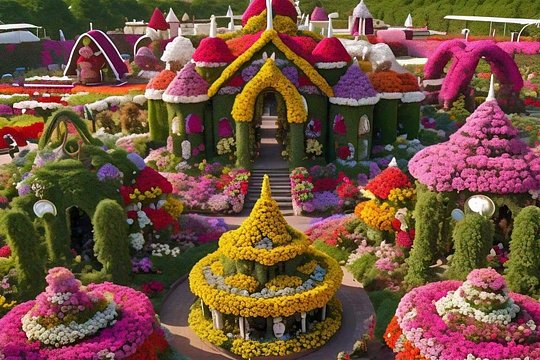 Miracle Garden Ticket Dubai with Private Transfers — Foto 2