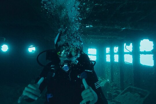 Certified Diver: 2-Tank Deep Wreck and Shallow Reef Dive Off Oahu — photograph 4