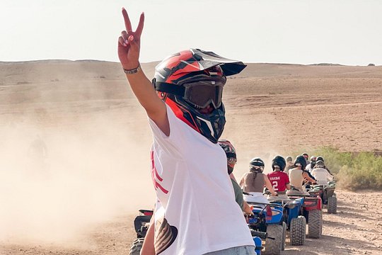 Agafay Marrakech: Quad & Camel Ride with Sunset, Dinner & Show — photograph 4