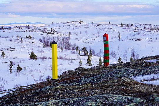 Russian Border Snowshoe Hike — Foto 3