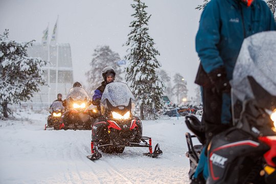Snowmobile Safari into the Arctic Circle Forest — photograph 5