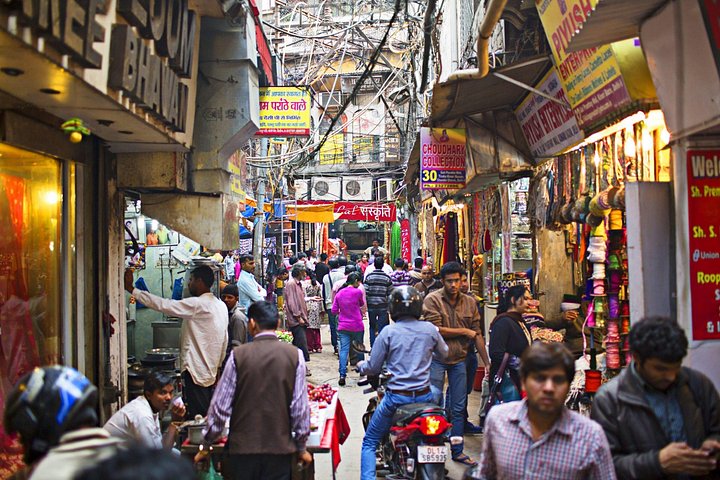 Captivating Walk through Old Delhi's Colorful Chandni Chowk & Private Transfer