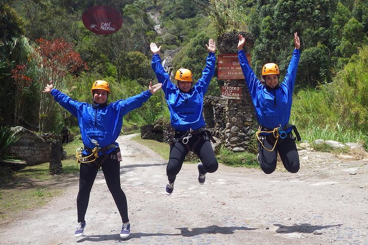 Canyoning in Chamana Waterfalls