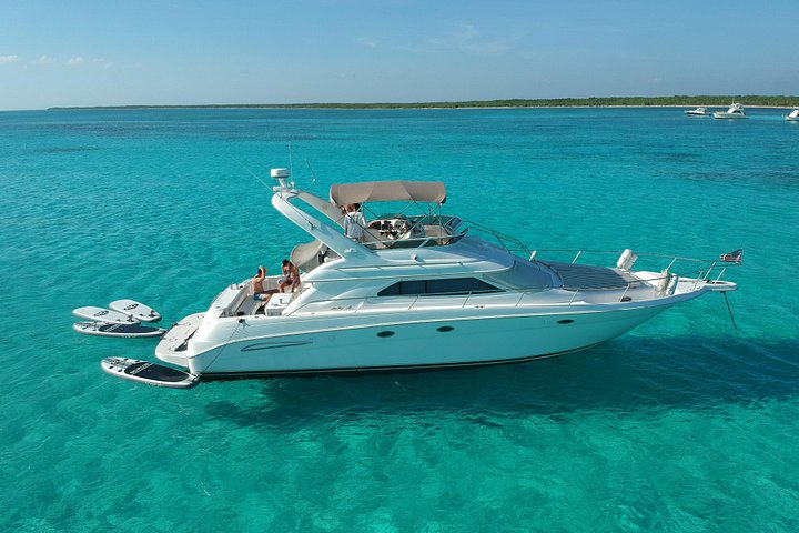 4 Hour - 51' Sea Ray, Tulum, Playa del Carmen, Riviera Maya