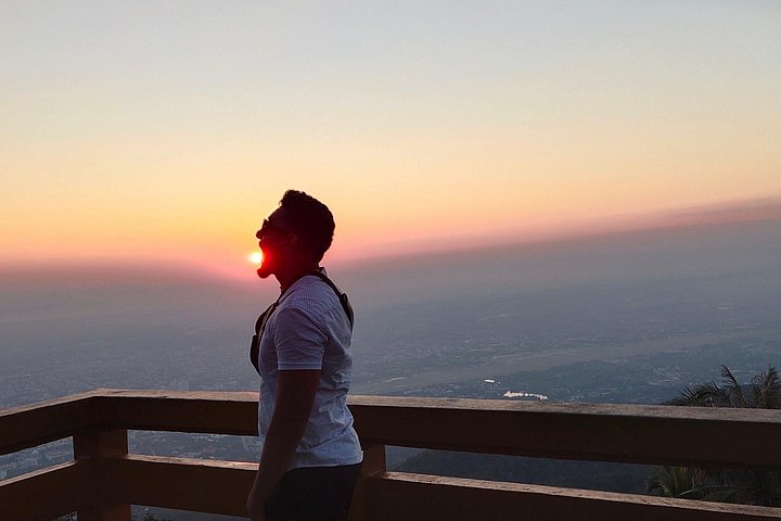 A must: Serene Sunrise, temple at dawn to beat the crowd & Alms to monks