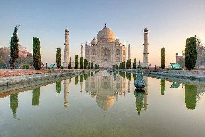 Skip the Line: Taj Mahal E-Tickets W/ Optional Trips