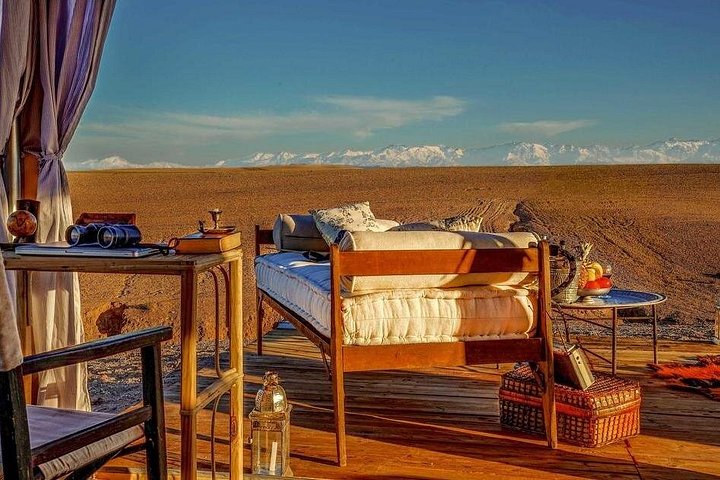 Lunch, Pool Access & Camel Ride in the Agafay Desert