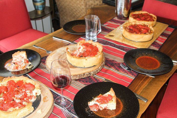 PRIVATE Online Chicago-Style Deep Dish Pizza Class with Nancy