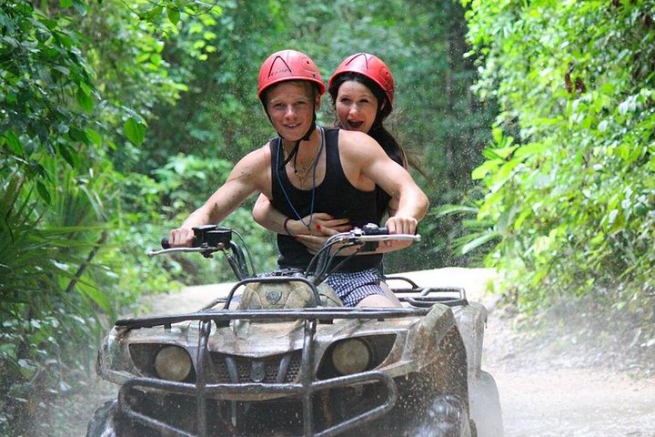 ATV, Cenote & Ziplines Adventure from Playa del Carmen