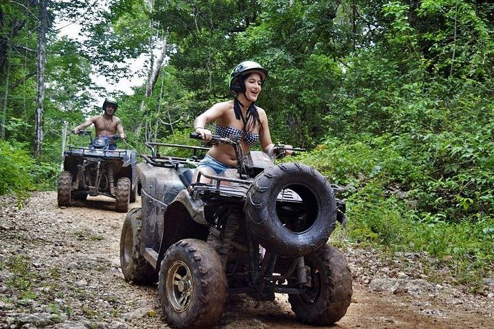 Mayan Jungle Adventure: ATV, 6 Ziplines & Cenote