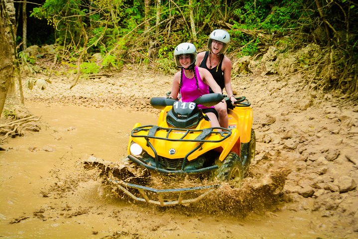 ATV, Ziplines & Cave Snorkeling Adventure from Cancun
