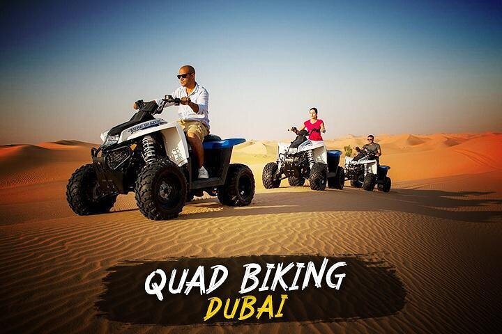 Dubai Desert Safari with Quad Biking, Dune Bashing & BBQ Dinner