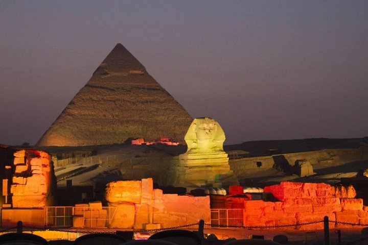 Sound & Light Show At Giza Pyramids