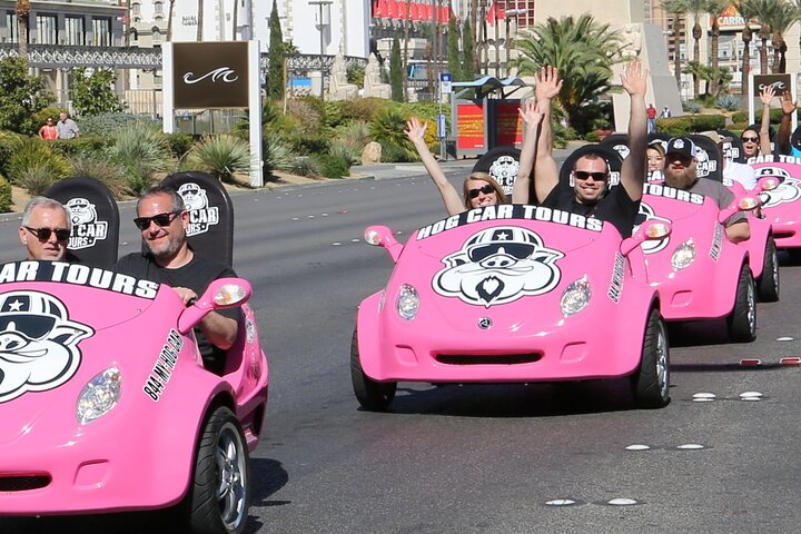 Las Vegas Strip und Downtown Scooter mit Souvenir-T-Shirt und Food-Tour