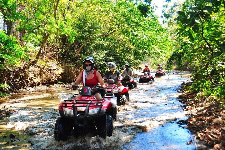 ATV adventure, trails and lots of mud for friends or couples.