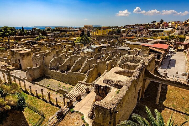 Guided Tour of Herculaneum with Lunch and Ticket Included