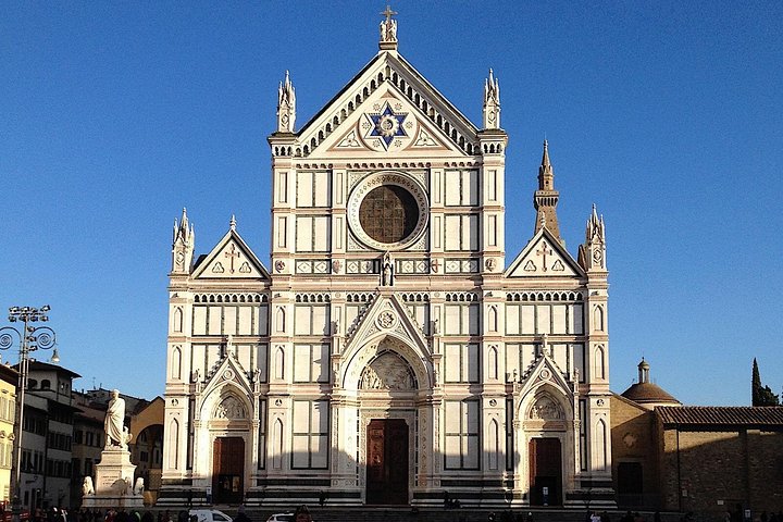 Santa Croce and Guided Walking Tour in Florence
