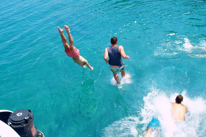 Corfu and Mainland Greece Boat Tour with Beach BBQ