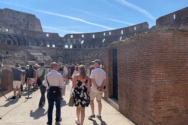 Colosseum Arena Floor and Ancient Rome Private Tour