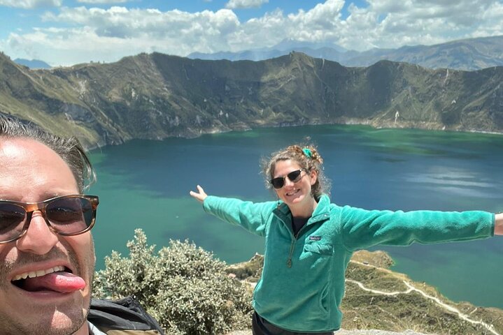 Quilotoa's crater Lagoon! Private Tour.